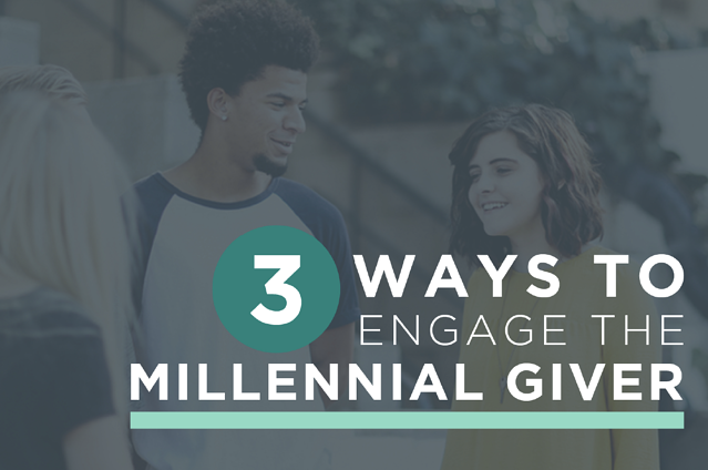 ways to engage millennial givers generis