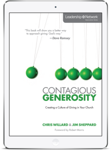 Contagious Generosity Jim Sheppard Chris Willard Geners