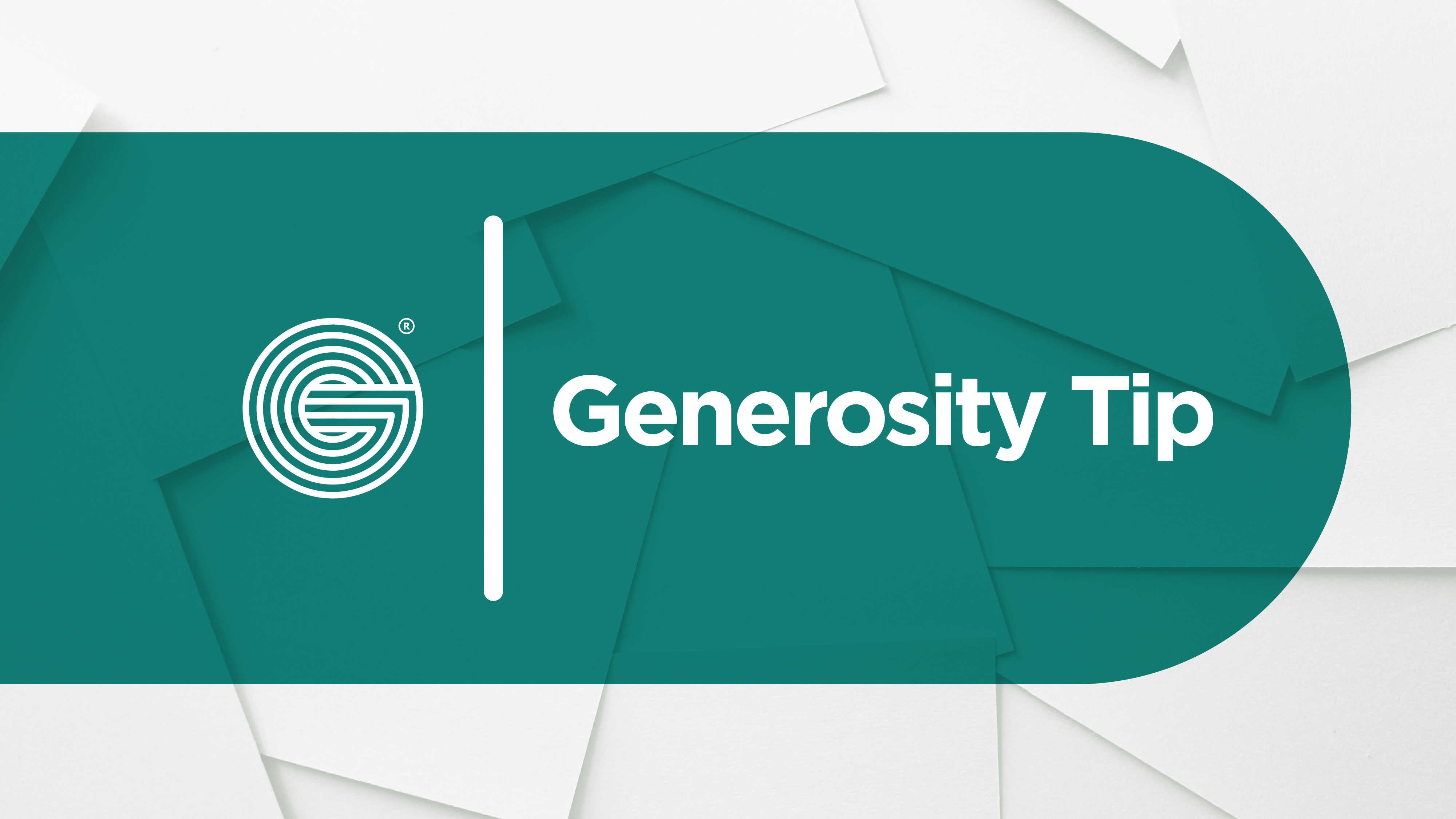 Biblical Generosity - Giving to Vs. Giving From